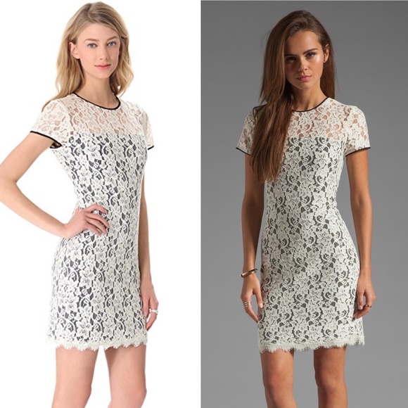 💥Host Pick💥DVF | Barbie Lace Overlay Dress - Picture 1 of 7